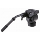 Falcon Eyes videostatief VT-8801 met vloeistofgedempte kop VH-1 64-133 cm